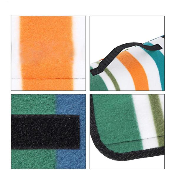 XXL Flannel Fabric Packable Picnic Blanket Waterproof Picnic Equipment