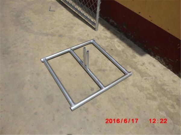 chain link temporary construction fence panels 6FT X 10F Mesh 2 3/8  x 2 3/8 ( 60mm x 60mm ) x 12 gauge wire