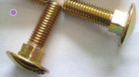 Mushroom Head Square Neck Bolts Steel Material DIN603 M10 14 Grade