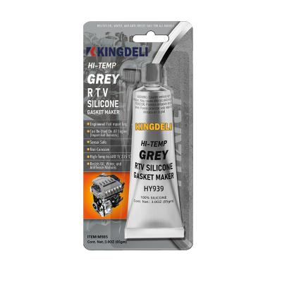 Vedador de alta temperatura neutro da gaxeta, Grey Auto Silicone Sealant