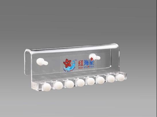 2015 best selling acrylic aquarium dosing pump accessary 8 holes Pipe clamp DD-08