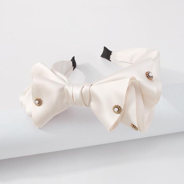 seamless pink super fairy headbands simple candy color bow hair accessories slimming delicate headbands