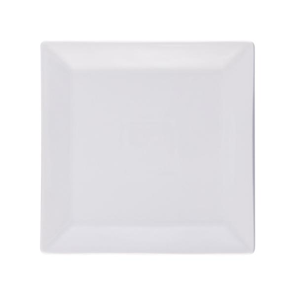 Scandinavian Square Porcelain Plates 24.75cm