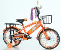 Boy and girl riding children's bicycles. Magical baby pedal bike