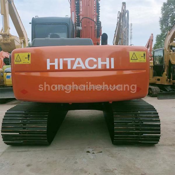 Excavadora de segunda mano Hitachi 120 con válvula hidráulica original y 66KW de potencia
