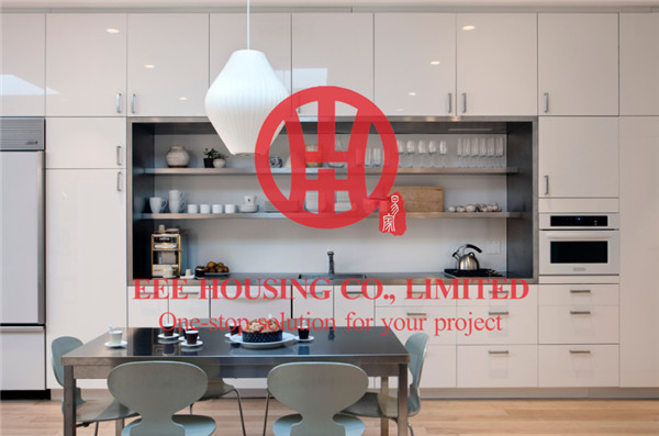 Customized Modern Lacquer Kitchen Cabinet with Excellent Design and Quality MOQ