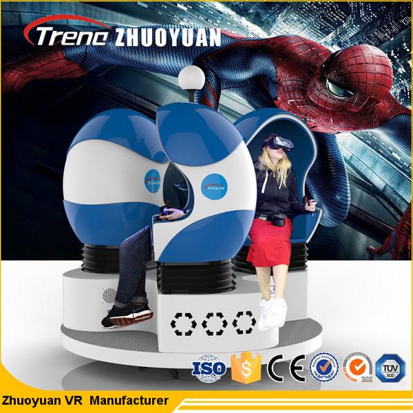 Cilindro bonde do shopping 1/2/3 CE do simulador do cinema da ação dos assentos 9d VR
