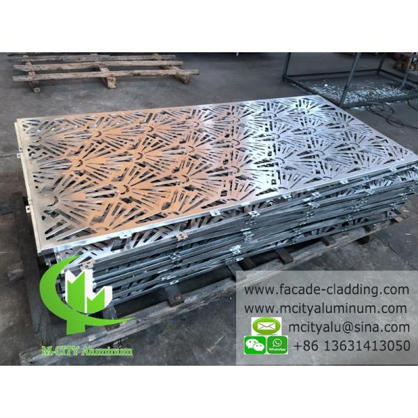 Металлические декоративные панели для архитектуры