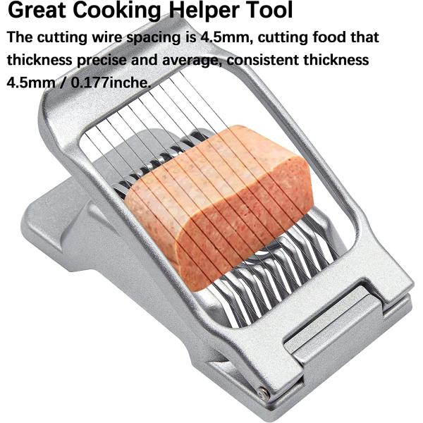 Stainless Steel Egg Slicer for Perfectly Sliced Boiled Eggs and Juicy Strawberries