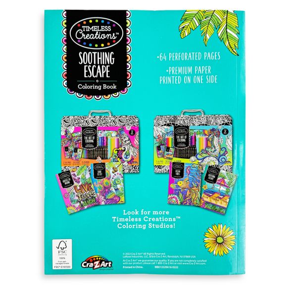 Thick Paper Coloring Book Printing Customized Paperback Coloring Books