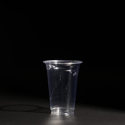 10 oz de plástico transparente PET de copos descartáveis copos de bebida com tampa
