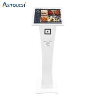 Position d'intérieur de lobby de l'information de moniteur d'écran tactile de kiosque de 15,6 pouces