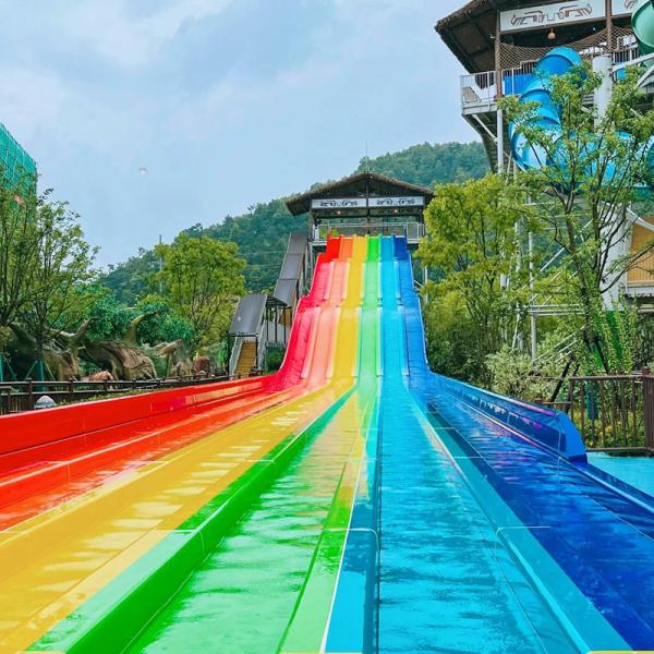 Water Aqua Park Body Slide Swimming Pool Water Fun Park Slides for Sale Amusement