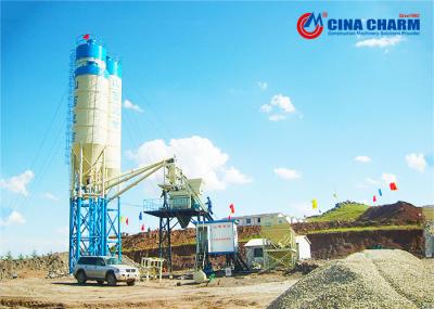 Armazenamento material que pesa a planta de mistura concreta de Hzs35 35m3/h