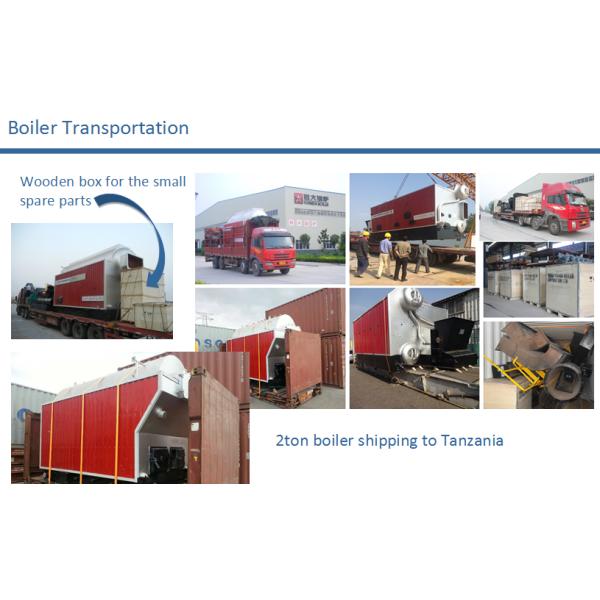 2.6Mpa Pressure Coal Fired Steam Boiler Q235R Material DZL Model