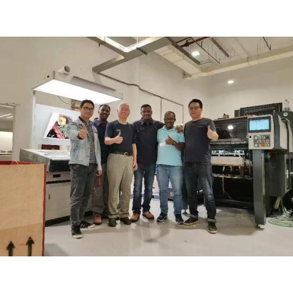 Offset Book Printing Machine Economic Multi Colors A2 Format High Production