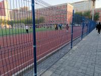 La altura sometida a un tratamiento térmico 3d del 1.83m soldó con autógena a Mesh Fencing Powder Coating