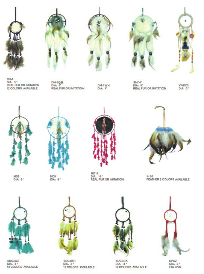 Circular Purple Handmade Dream Catcher Net With Feathers Wall Hanging Decoration Decor Craft Gift Wind Chimes for Home