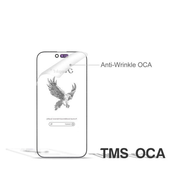 C4UV iPhone Cover Glass with OCA for Flexible OLED Refurbishment