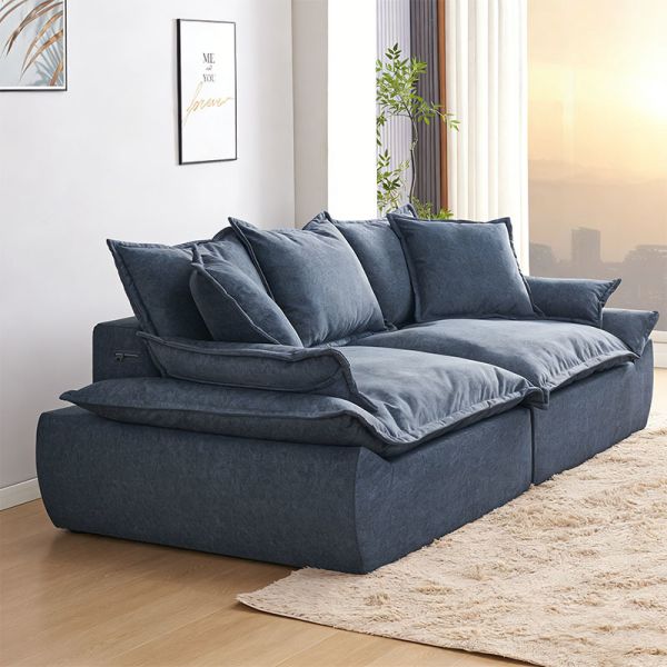 Vacuum Compression Bubble Sofa Compressed Sofa 2 In 1 Compressed Couch Living Room Sofas Set
