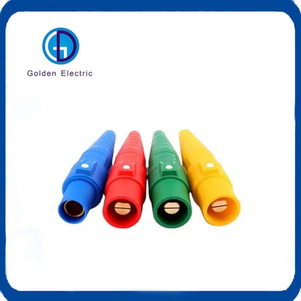 Installation 400A 600V Industrial Plug Male Female For Electrical Outlet Connection