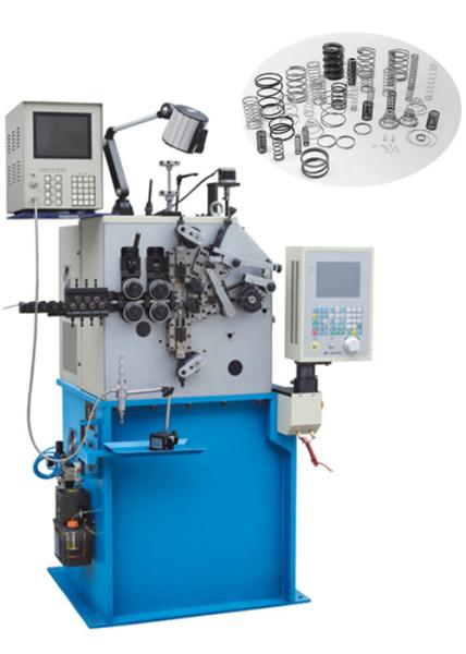 Advanced CNC Compression Spring Machine Automatic Oiling For Oil Seal Springs