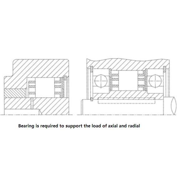 3840N.M 140mm Thickness Sprag Overrunning Clutch High Torque