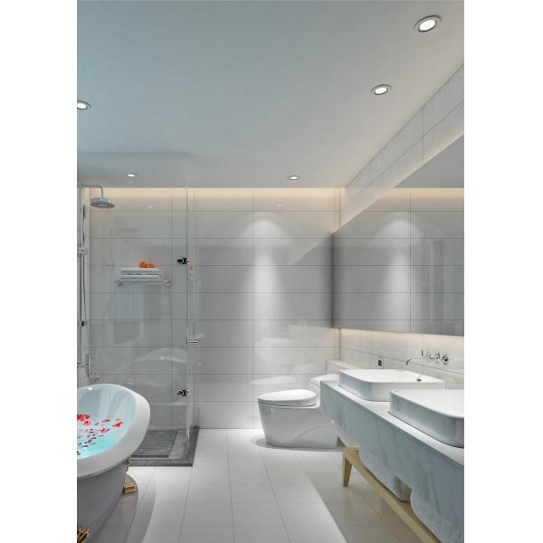 Artistic Rectangular  Glazed Ceramic Floor Tile Light Color  AAA Grade