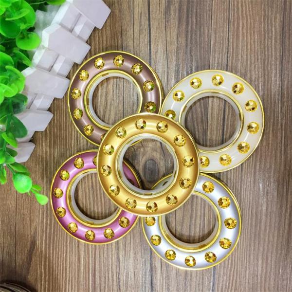 Fashion Prime ABS Plastic Custom Curtain Rings Circles Rod Accessories