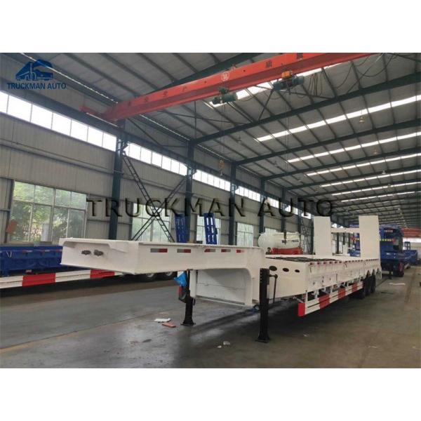 Трейлер кровати цапфы ОЭМ 3 низкий, тяжелая техника перехода грузовика Ловбед