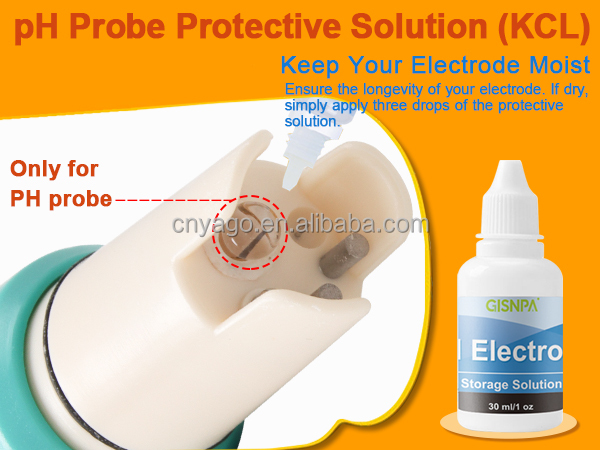 50ML and 30ML Bottle PH Calibration Solution and Electrode Liquid with OEM Customized Support