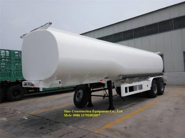 Sinotruk Heavy Duty 2 Axles 30m3 Semi Water Tanker Fuwa Axle 12.00R22.5