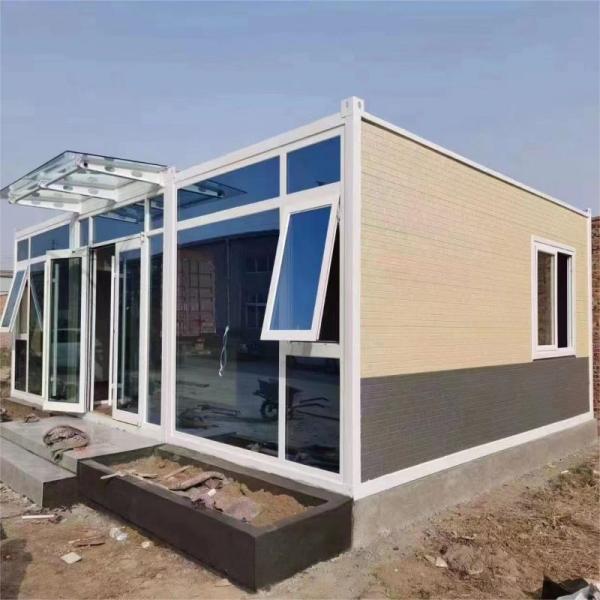 Стальная сэндвич-панель изготовленный крошечный дом для легкой и быстрой сборки в домашнем офисе