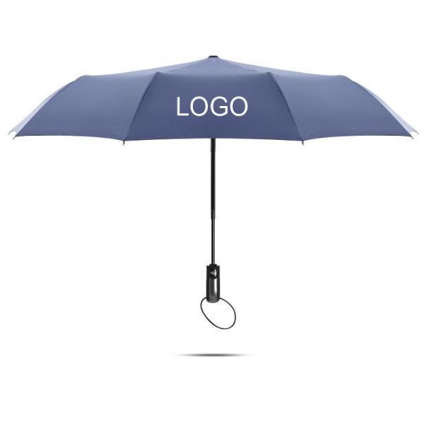 Fully Automatic 10 bone Folding Advertising Umbrella Logo Customized