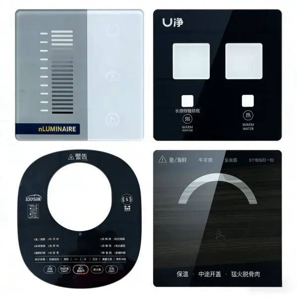 Factory Direct OEM Smart Home Automation Touch Panel & PMMA Face Plate