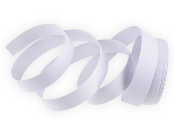 23mm Price Tag Sticker Roll , White Price Gun Sticker Rolls