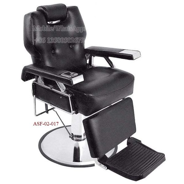 ASF-02-017 Barber Chair with Headrest ,Comfortable Hair Salon Chair of Salon Furniture