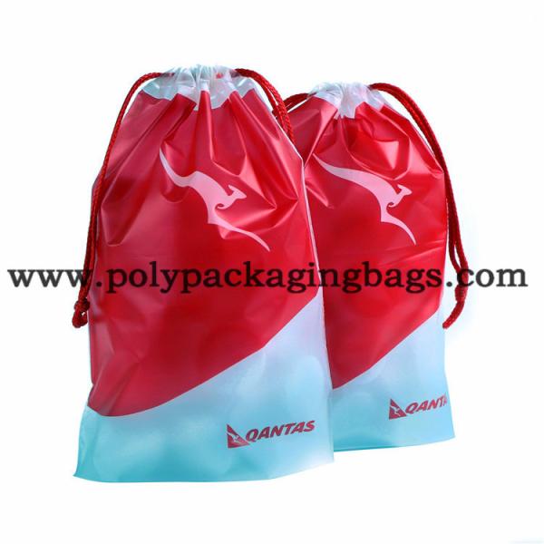 Offset Printing 0.05mm PEVA Matting Drawstring Garbage Bag