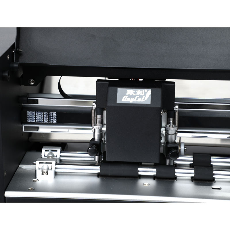 ZKSVD370DW A3/A4 Dual Knife Auto Feeding Contour Vinyl Sticker Cutter for Advertising Industry