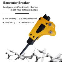Drill Rod Hammer Mini Excavator Breaker Hammer Hydraulic Impact Rock Breaker Hammer