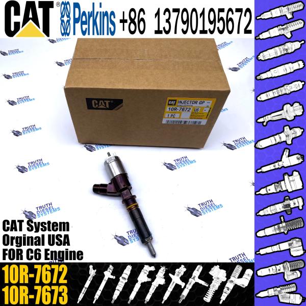 Cat injectors c6.6 injector 320-0690 10r-7672 10R-7673 fule injector for caterpillar excavator 320d