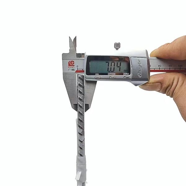 60MM*8MM*200MM Plastic Insulation Anchors Steel Nails For Building Panels Roofing