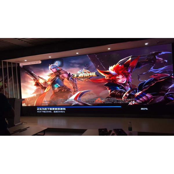 Super Clear Indoor LED Video Screen , Large P3 Commercial LED Display For Advertising