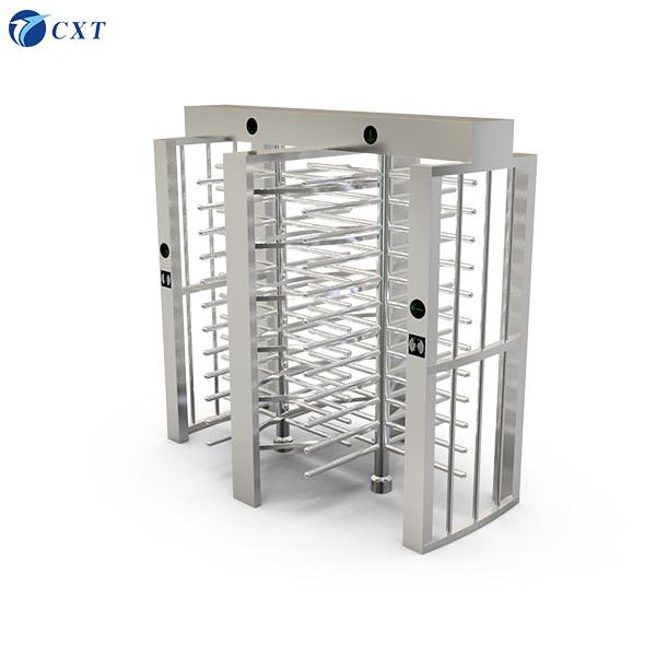 Dual Channels CE Certified Full Height Turnstile with 90-Degree Rotation for High Security