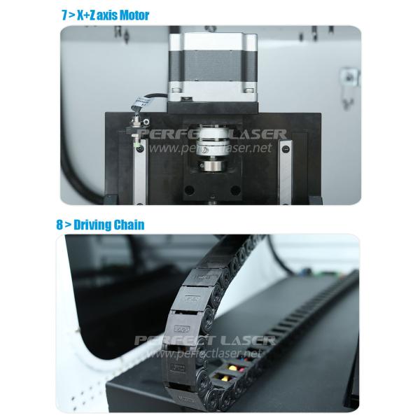 Establo cristalino de la refrigeración por aire de alta velocidad del equipo de grabado del laser de los retratos 3D