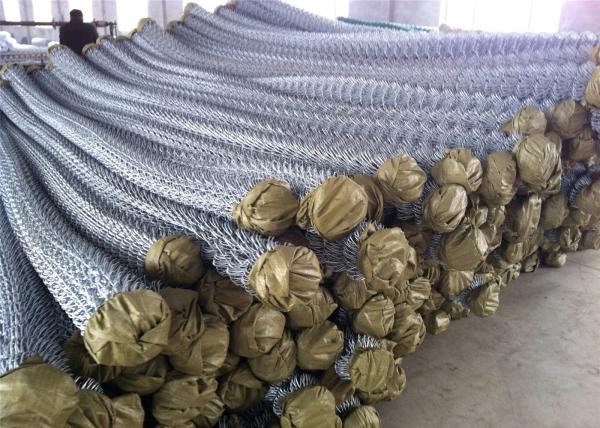 3/8X3/8 high security  11GA/2.95mm diameter chain link mesh fabric hot dipped galvanized 366gram/sqm 8ft x 50ft