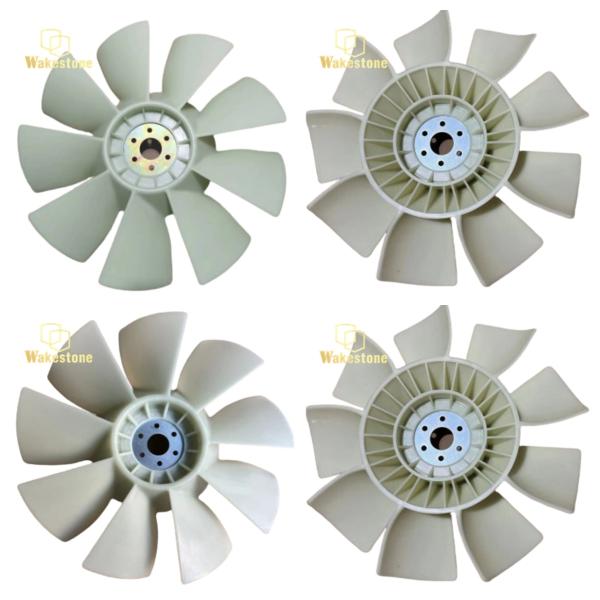PC200-6 PC200-7 PC200-8 PC220-8 Excavator Fan Blade Cooling Fan For 6d102 Engine Parts