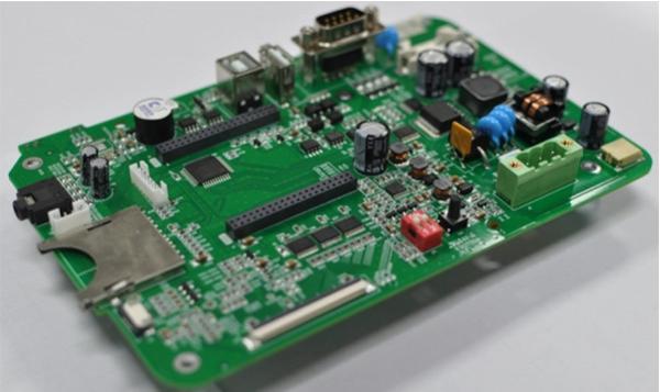 ワンストップサービスPCB組立契約メーカー ENIG 2U と緑のシルク