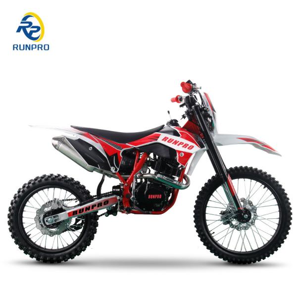 Motocross 250cc com pneus de borda de alumínio e mudança de engrenagem internacional