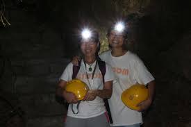 Magnetic USB Charger LED Miners Helmet Light  Cordless For Underground Safety